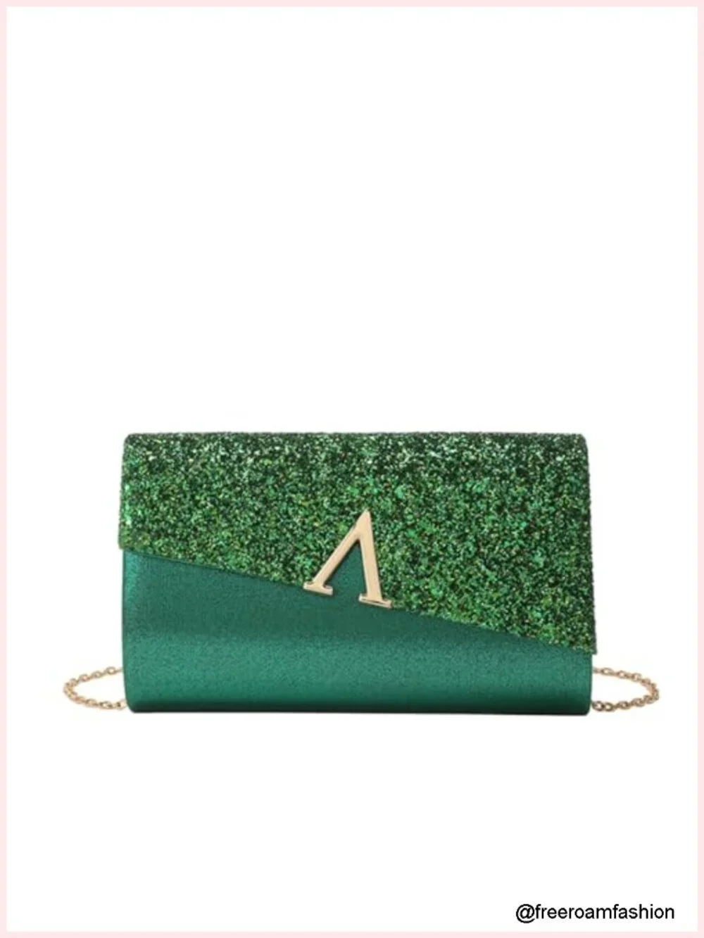 4-Piece Evening Clutch Set with Rhinestone Jewelry Crystal Handbag